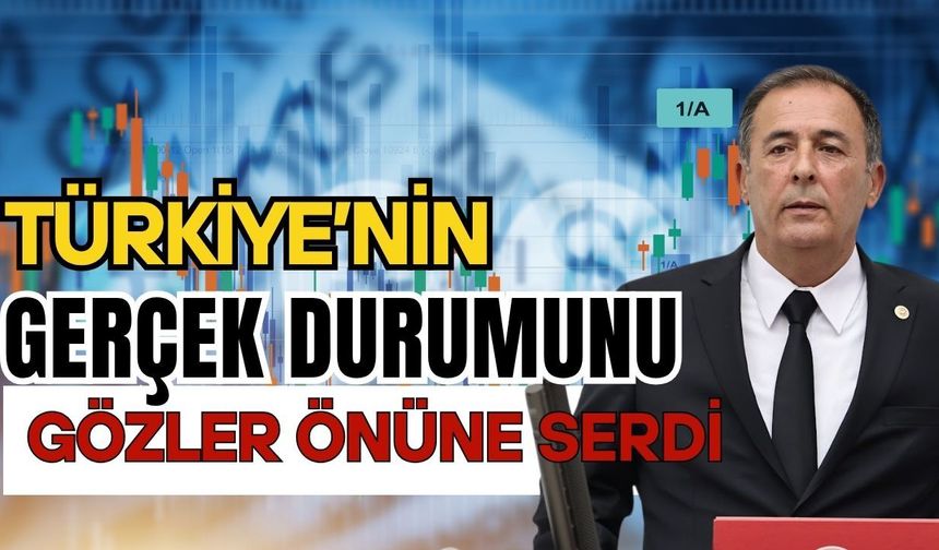 Türkiye’nin gerçek durumunu gözler önüne serdi