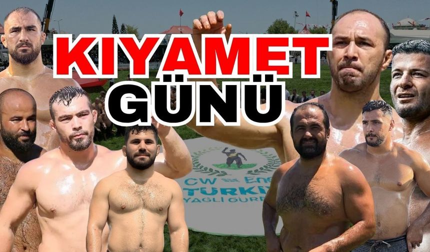 Yağlı güreşte nefesler tutuldu! Sekapark'ta ilk tur eşleşmeleri belli oldu