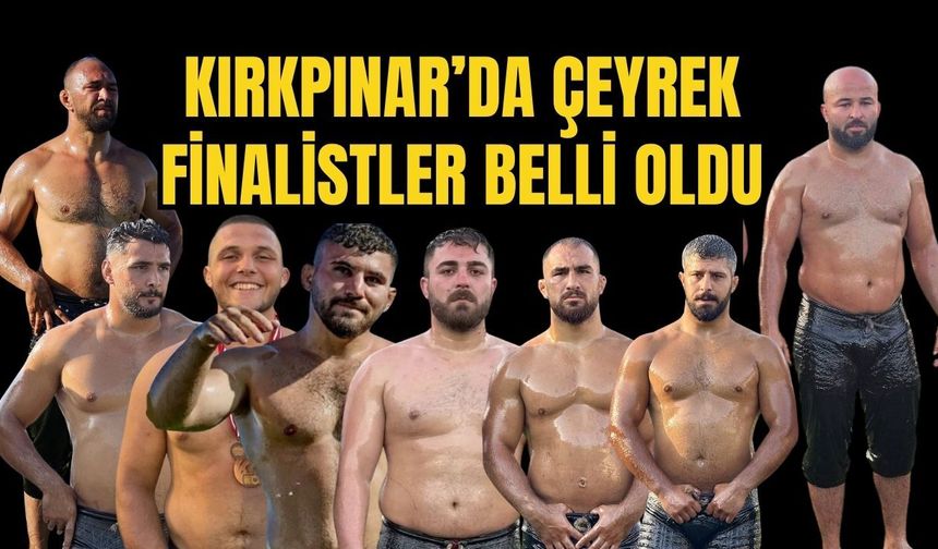Kırkpınar’da çeyrek finalistler belli oldu... 'Mega Star' Ali Gürbüz, ebedi kemer için çeyrek finalde