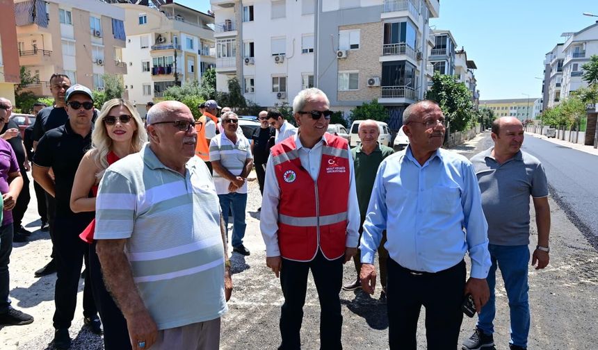 Antalya Kepez’e 20 milyonluk yol yapılıyor