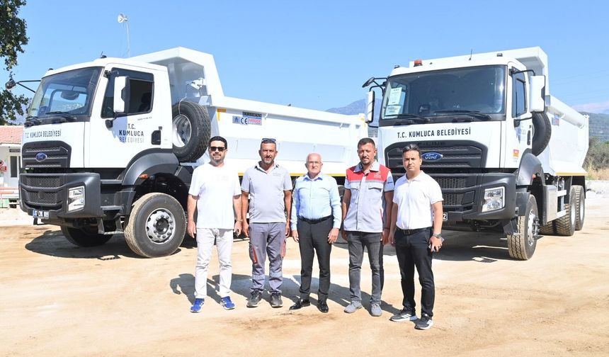 Antalya Kumluca Belediyesi’nin ekibi güçleniyor