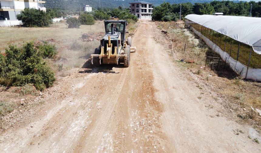 Antalya’nın Aydoğmuş Mahallesi’ne 3 bin metrelik yeni yol