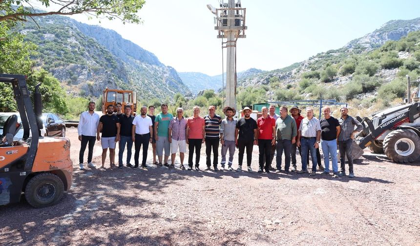 Döşemealtı’nın farklı noktalarındaki çalışmalar incelendi