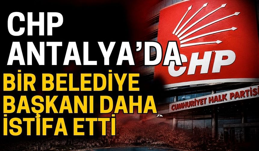 Menderes Dal CHP’den istifa etti
