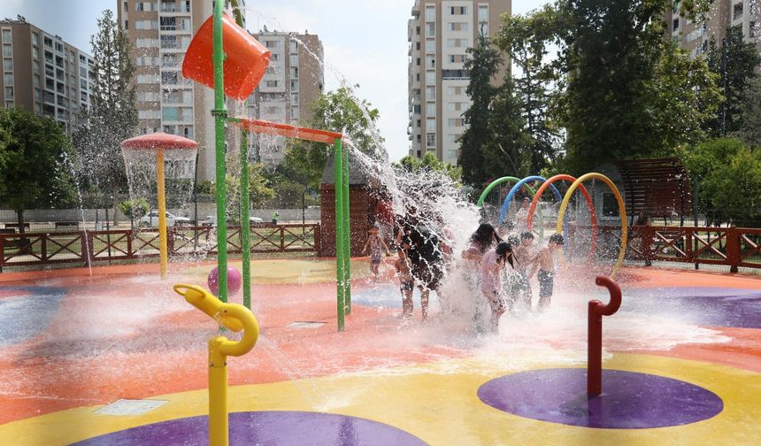 Adana’da belediyenin yaptığı park çocukların hayatını kurtardı