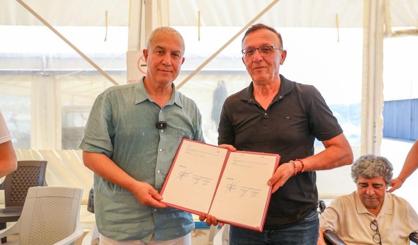 Alanya’nın sorunu protokolle çözüldü