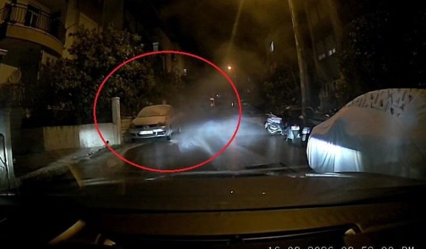Antalya’da bu sefer can değil mal kurtardı
