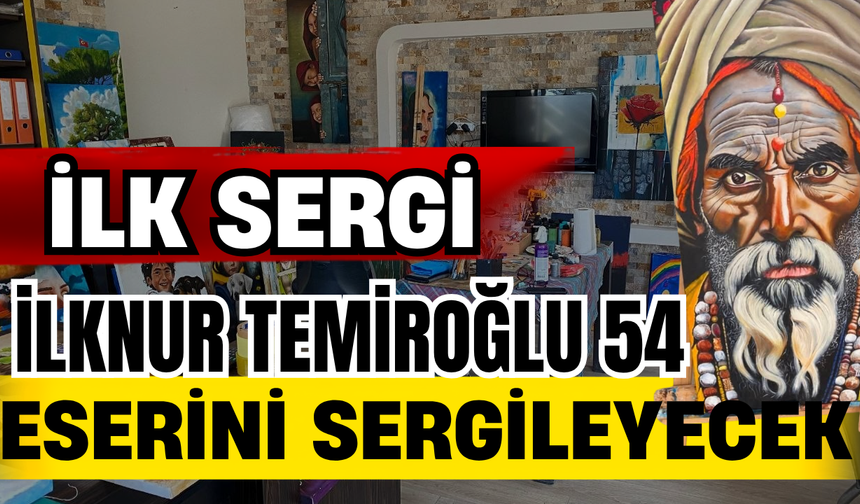 Antalya’da sanat yolculuğunun ilk sergisi! İlknur Temiroğlu 54 eserini sergileyecek