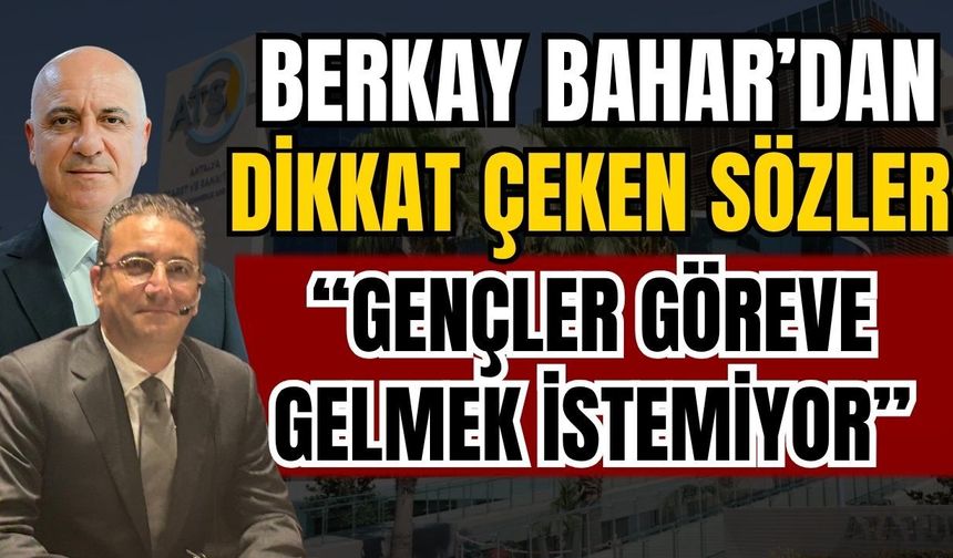 Berkay Bahar’dan dikkat çeken sözler: “Ali Bahar’ın kızı gelmek istemiyor”