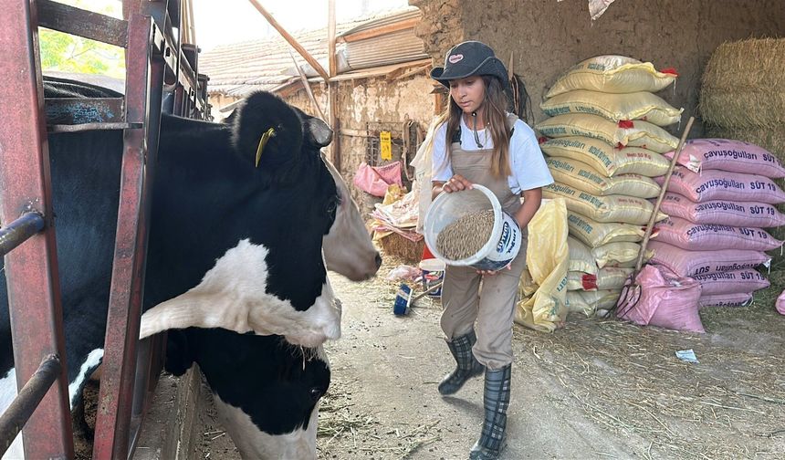 Burdur’daki genç kız babasının emeklerini boşa çıkarmadı