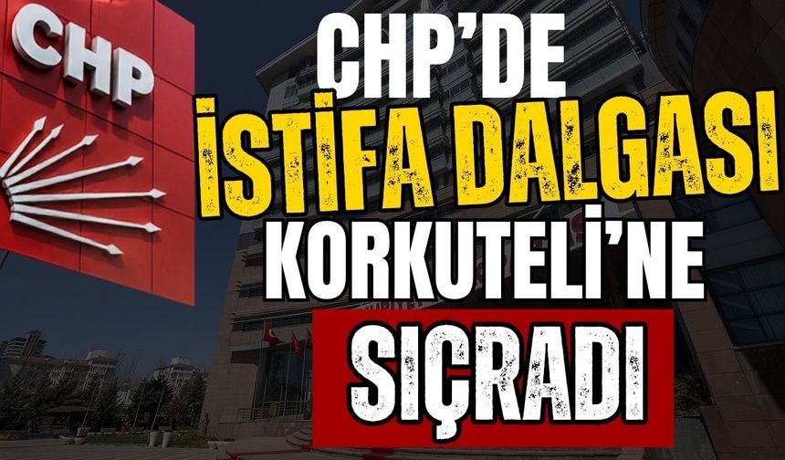CHP’de istifa dalgası Korkuteli’ne sıçradı! Meclis üyesi Yeni Parti’ye katıldı