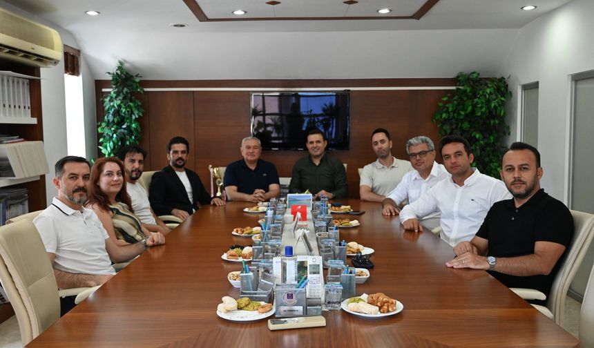 ATSO Başkan Adayı Davut Çetin'den İMO Antalya’ya kritik ziyaret