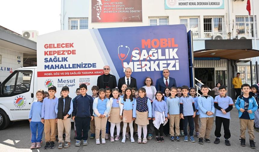 Kepez Belediyesi 35 bin öğrenciyi ücretsiz muayene etti