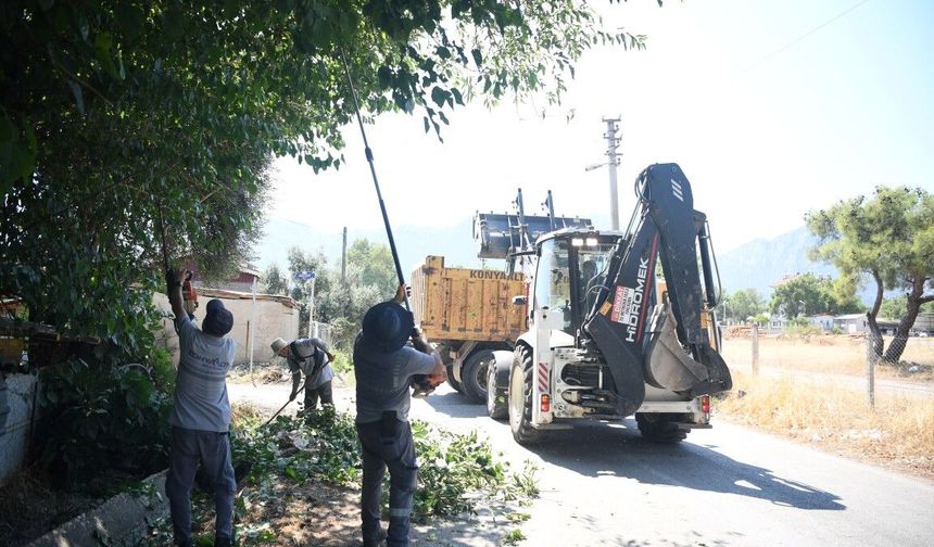 Konyaaltı Belediyesi yangınlar için düğmeye bastı