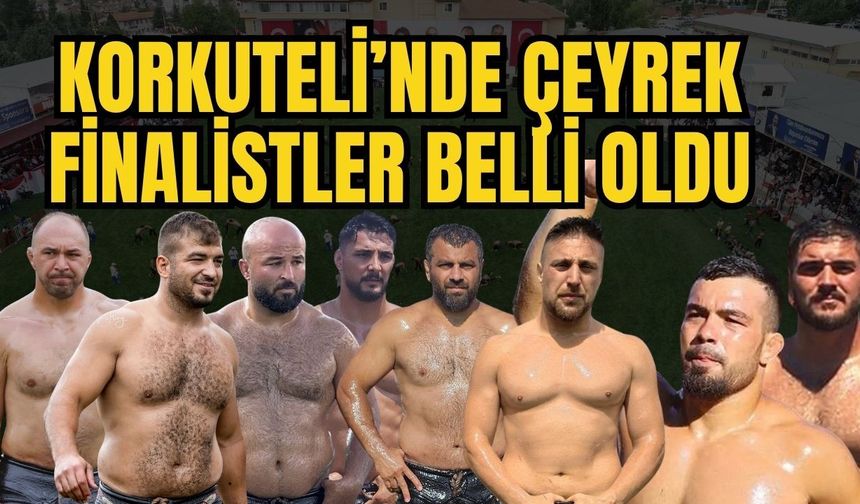 Korkuteli Yağlı Güreşleri’nde çeyrek finalistler belli oldu