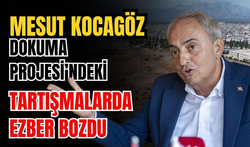 Mesut Kocagöz Dokuma Projesi’ndeki tartışmalarda ezber bozdu