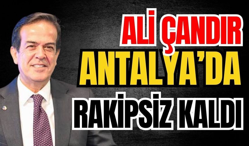 Ali Çandır, ATB’de rakipsiz kaldı