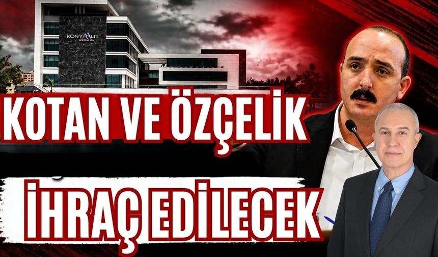 Cem Kotan ve Osman Tarık Özçelik CHP'den ihraç için disipline sevk edildi...