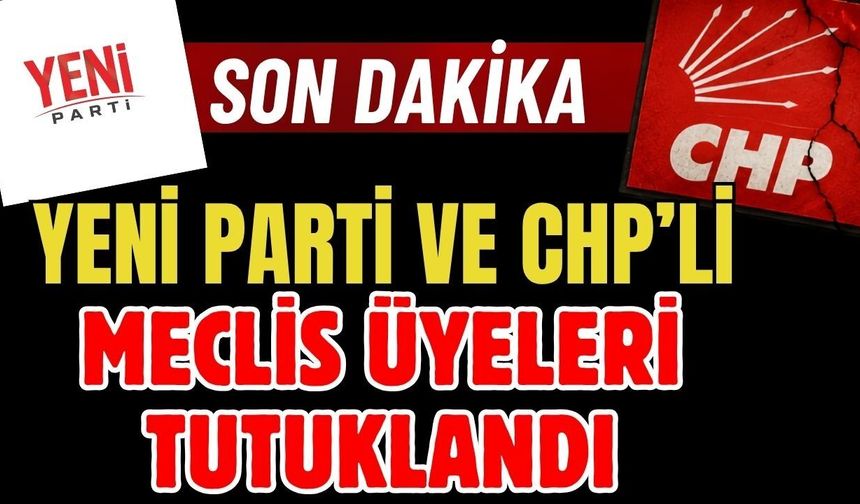 Antalya'da Yeni Parti ve CHP’li meclis üyeleri tutuklandı