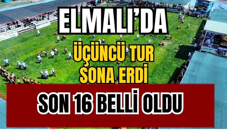 Elmalı’da üçüncü tur tamamlandı… Aktürk ve Taş galip