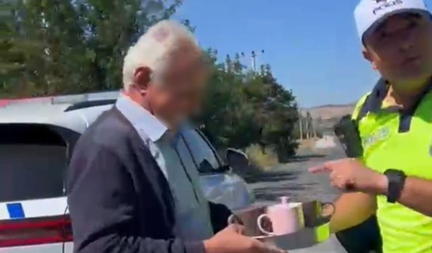 Eşini yolda bırakan sürücüye polisten ‘ibretlik’ ev cezası