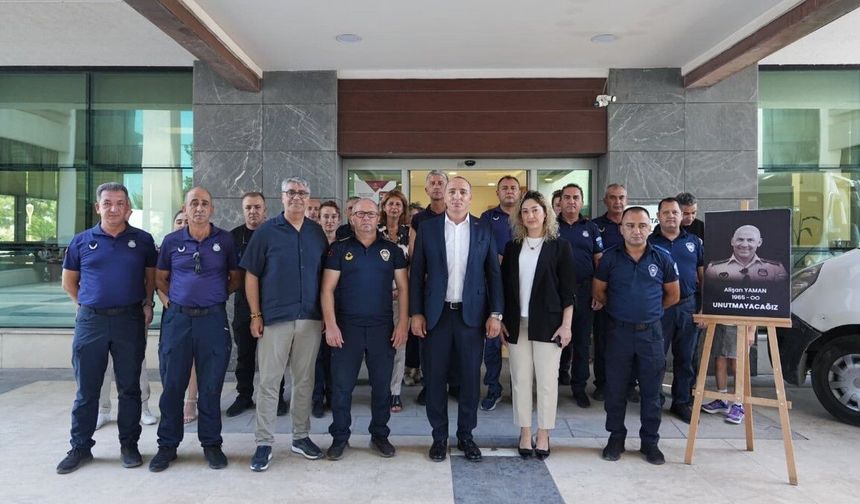 Konyaaltı’nda zabıta için özel buluşma