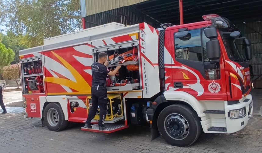 Manavgat itfaiyesine Büyükşehir Belediyesi’nden destek