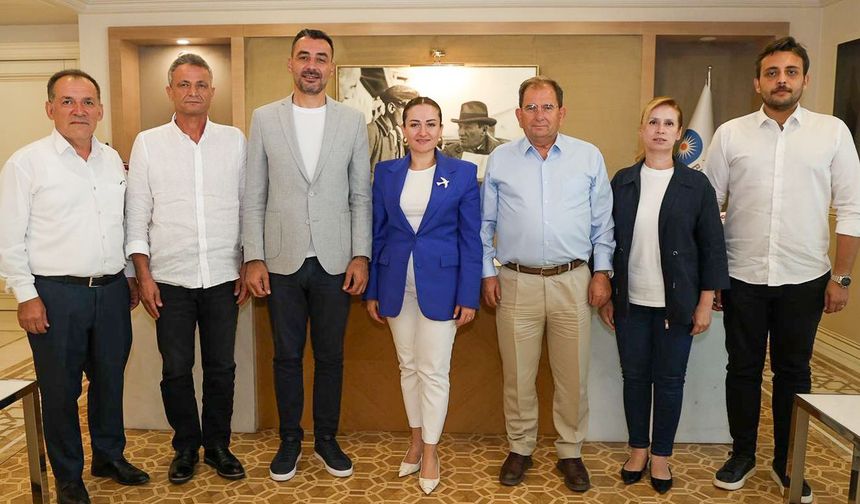 Manavgat’ın geleceği için kritik buluşma! İki başkan vekili bir araya geldi