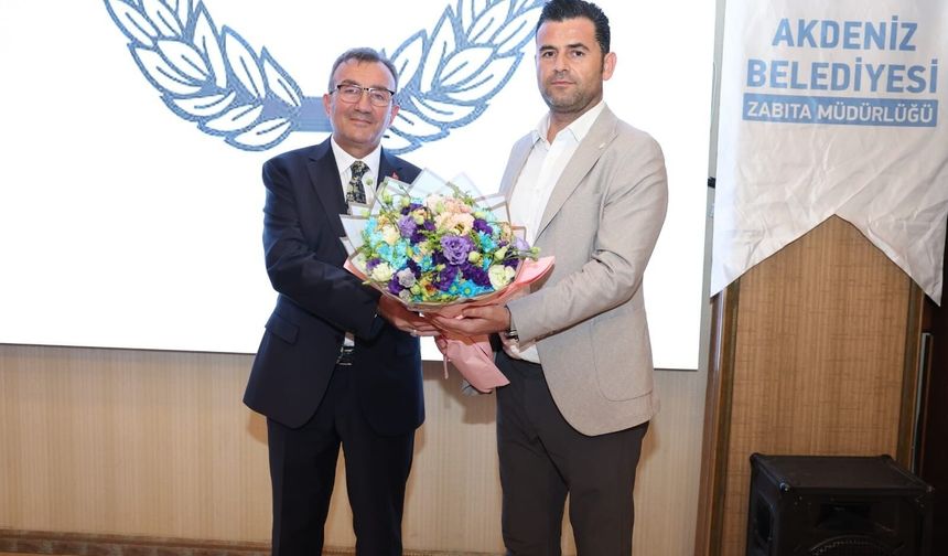 Mersin zabıta teşkilatının kuruluş yıl dönümü kutlandı