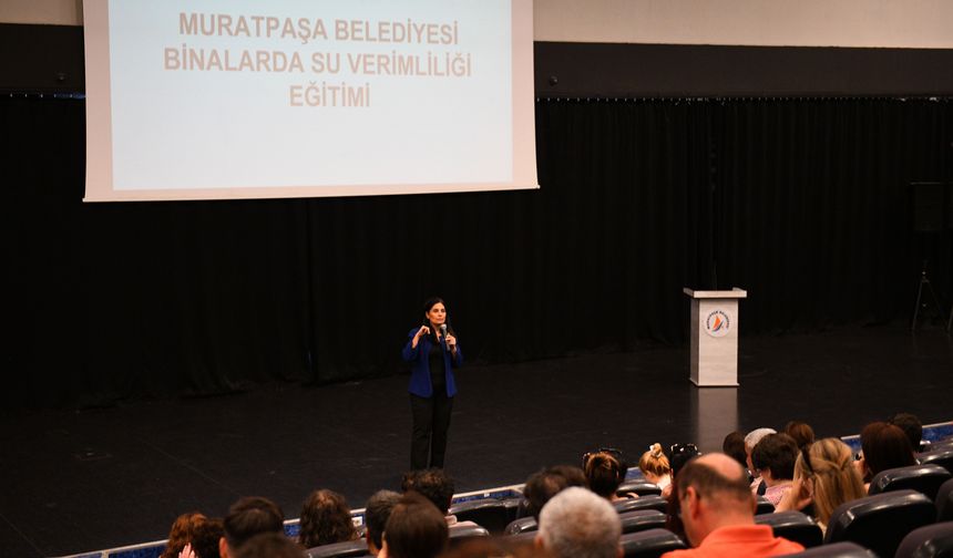 Muratpaşa Belediyesi personeline ‘Mavi Su Seferberliği’ eğitimi