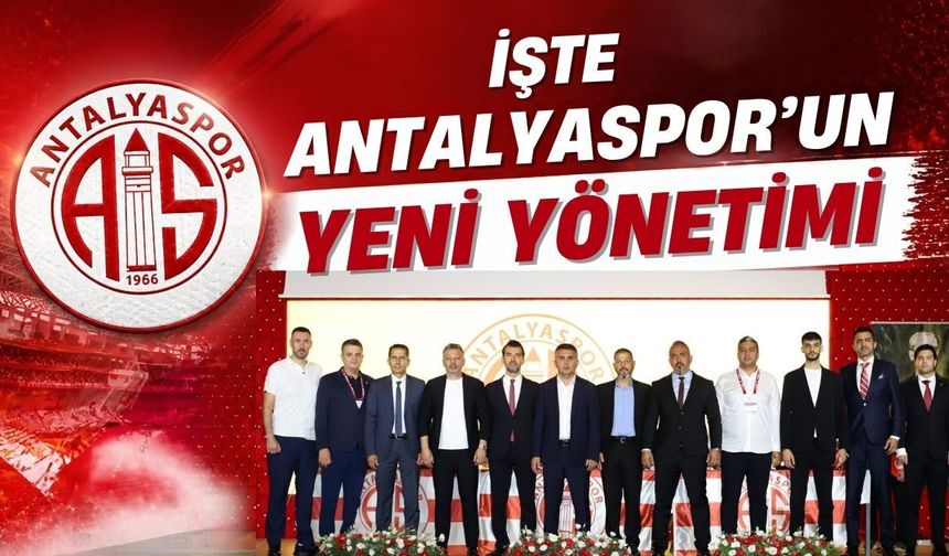 Seçim yapıldı, işte Antalyaspor’un yeni yönetimi