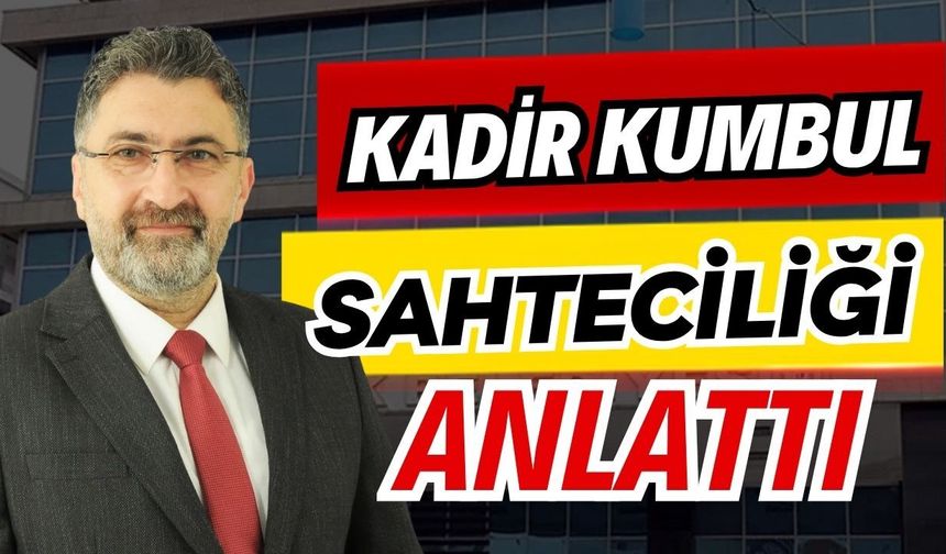 Serik Belediye Başkanı Kadir Kumbul yapılan ‘Sahtecilik’ ile ilgili konuştu