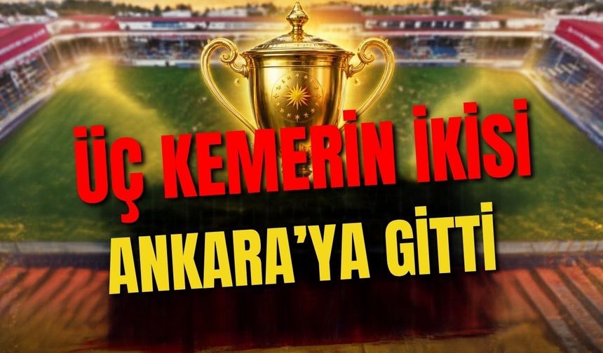 Antalya Yağlı güreşte şaşırttı! 3 kemerin ikisini Ankara'ya kaptırdı