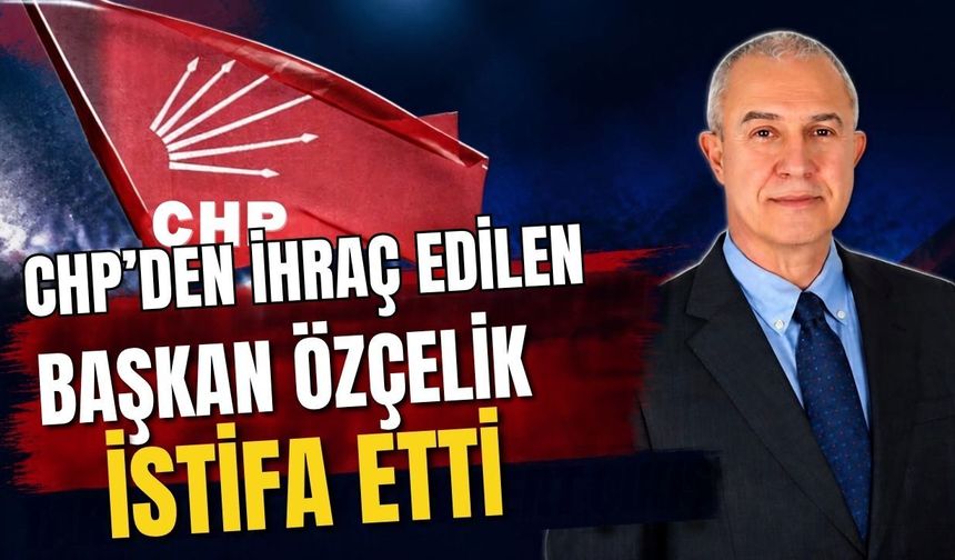 Alanya Belediye Başkanı Osman Tarık Özçelik’ten istifa etti