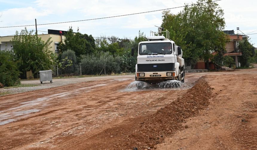 Antalya’da yollar masaya yatırıldı sokaklar güvenli hale geldi
