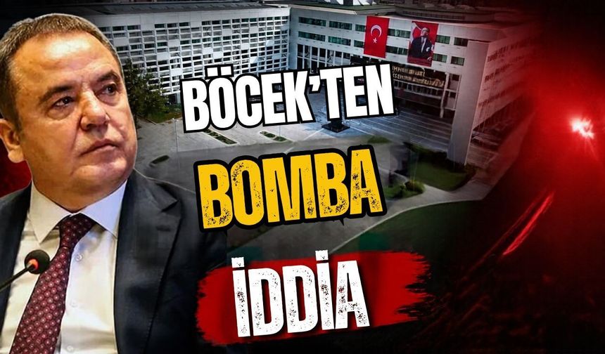 Muhittin Böcek'den Menderes Türel'e şok suçlama