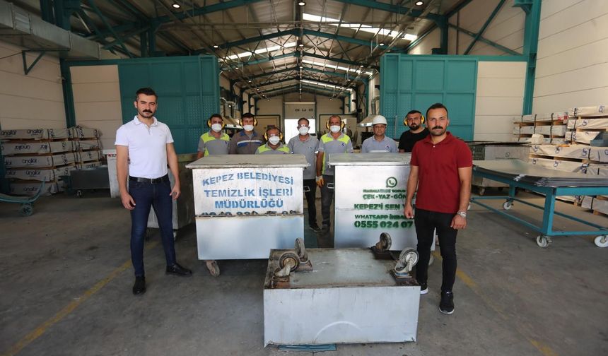 Kepez’de 9 ayda 16 bin 588 konteyner işlemi yapıldı