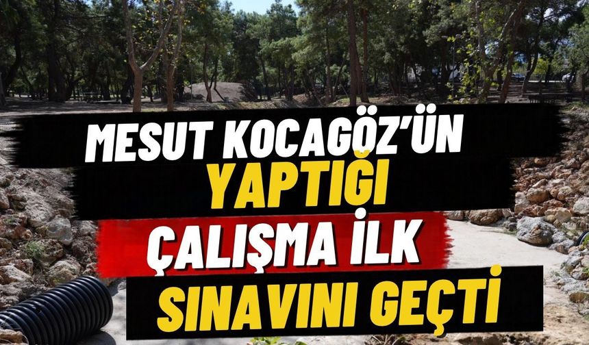 Mesut Kocagöz’ün yaptığı çalışma ilk sınavını geçti