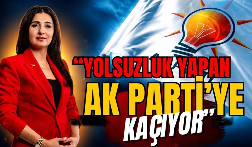 Yeni Partili Demet Gündüz’den sert çıkış; “Yolsuzluk yapanlar AK Parti'ye kaçıyor”